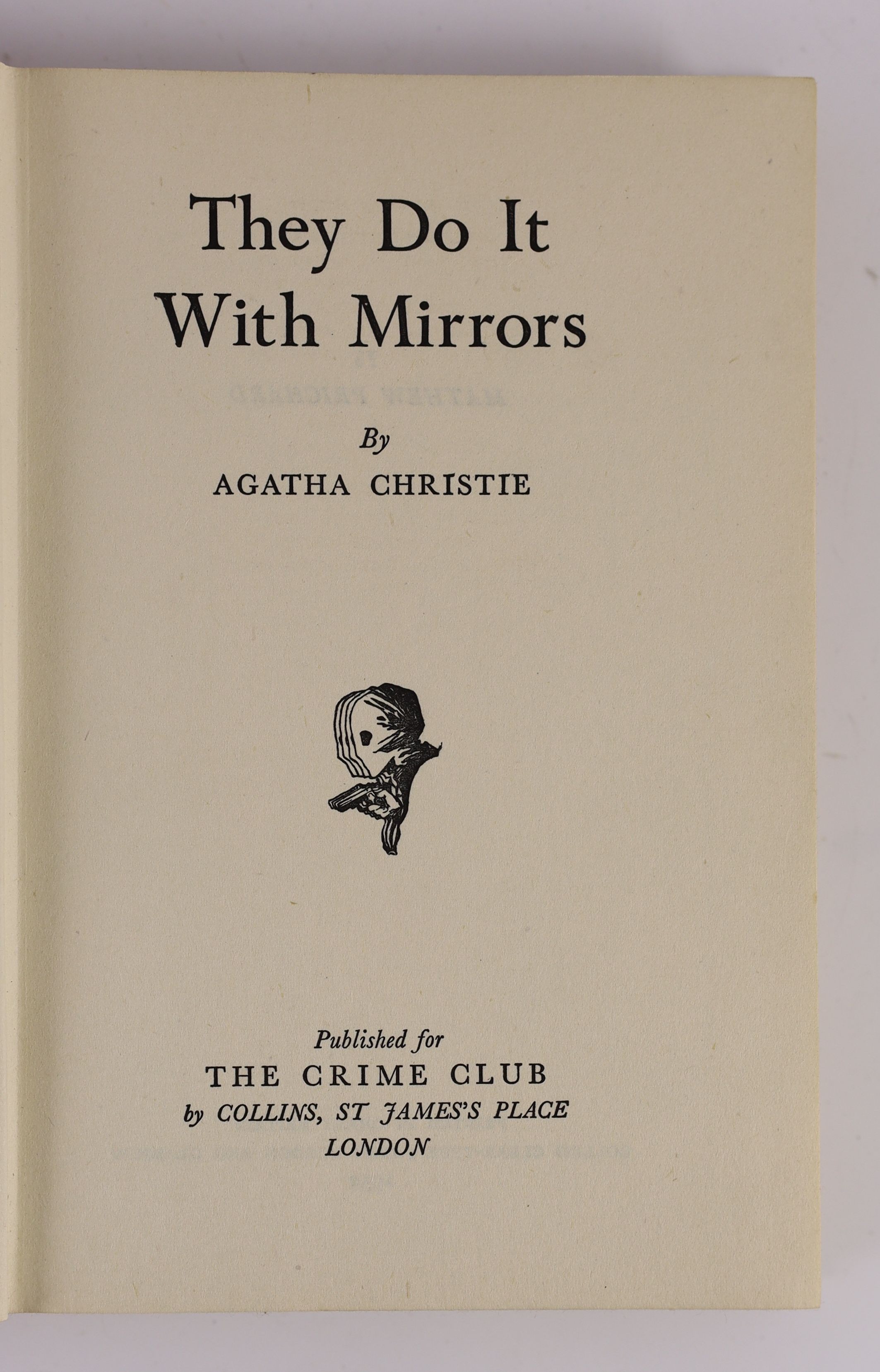 Christie, Agatha - They do it with Mirrors, 1st edition